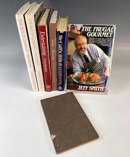 7 BOOKS ON ENTERTAINING & GOURMET COOKING