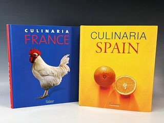 CULINARIA FRANCE AND CULINARIA SPAIN BOOKS