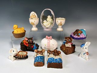 LOT OF BUNNIES, EASTER DECORATION 
