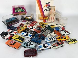 AURORA AFX SLOT CARS AND ACCESSORIES