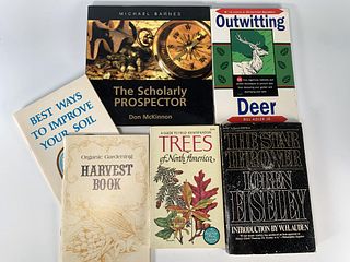6 BOOKS ON THE NATURAL WORLD 1 SIGNED