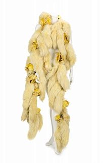 GYPSY ROSE LEE SCREAMING MIMI FOX TAIL STOLE