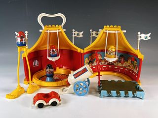 VINTAGE WEEBLES CIRCUS PLAYSET WITH ACCESSORIES