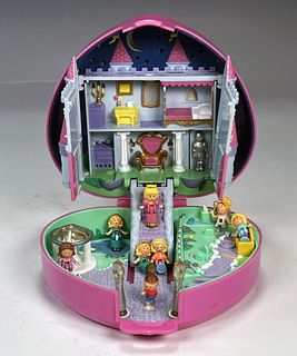 VINTAGE POLLY POCKET STARLIGHT CASTLE WITH ACCESSORIES