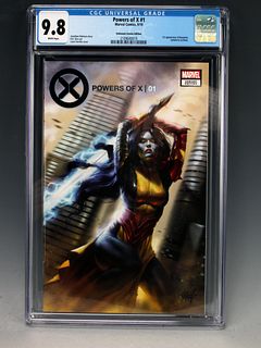 POWERS OF X #1 UNKNOWN COMICS EDITION CGC 9.8