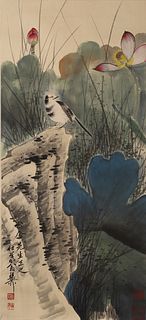 Attributed to Xie Zhiliu, Chinese Hequ Painting