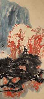Attributed to Shilu, Chinese Landscape Painting
