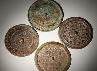 A Set of Copper Mirrors