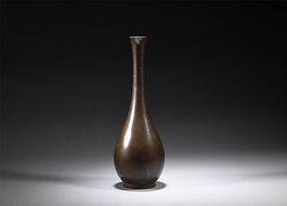 A Bronze Buddhist Vase