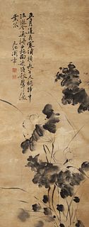 Attributed To Xu Wei, Chinese Painting Ink and Color