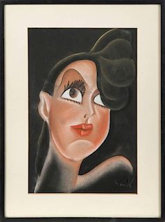 GYPSY ROSE LEE CARICATURE