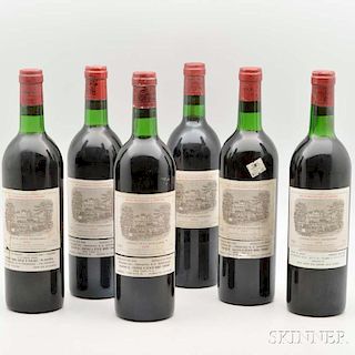 Chateau Lafite Rothschild 1975, 6 bottles