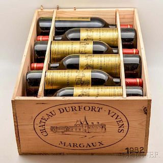 Chateau Durfort Vivens 1982, 12 bottles (owc)