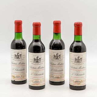 Chateau Montrose 1970, 4 demi bottles