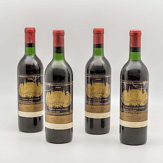 Chateau Palmer 1966, 4 bottles