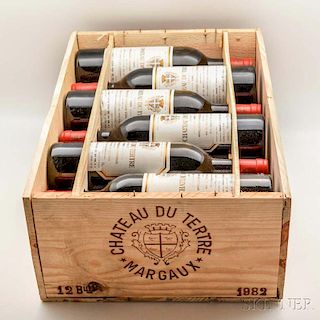 Chateau du Tertre 1982, 12 bottles (owc)