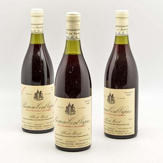 Albert Morot Beaune Cent Vignes 1985, 3 bottles