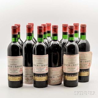 Chateau Lynch Bages 1970, 12 bottles