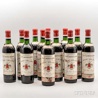 Chateau Gaffeliere 1970, 12 bottles