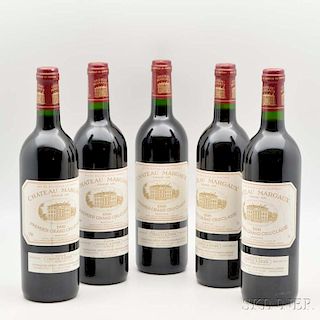 Chateau Margaux 1998, 5 bottles