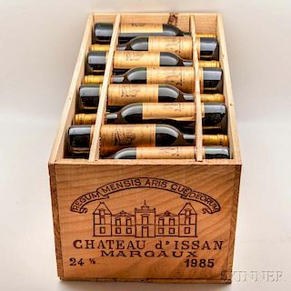 Chateau d'Issan 1985, 24 demi bottles (owc)