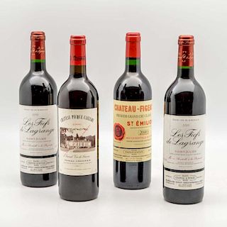 Bordeaux 2000, 4 bottles