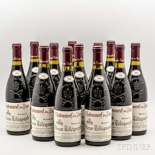 Vieux Telegraphe Chateauneuf du Pape 1989, 12 bottles