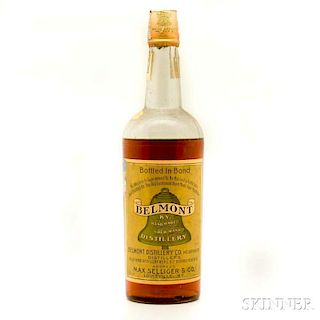 Belmont 8 Years Old 1902, 1 4/5 quart bottle