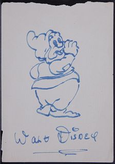 Walt Disney Attributed : Dwarf