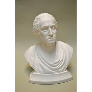 Spode Parian Bust Of George Washington