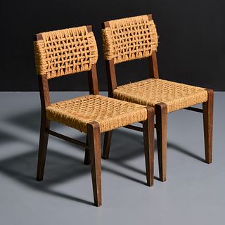 Pair of Adrien Audoux & Frida Minet Side Chairs