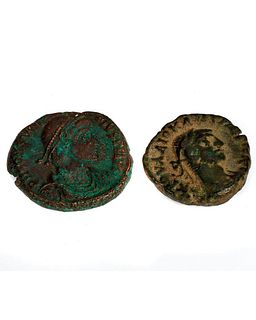 Two Bronze coins