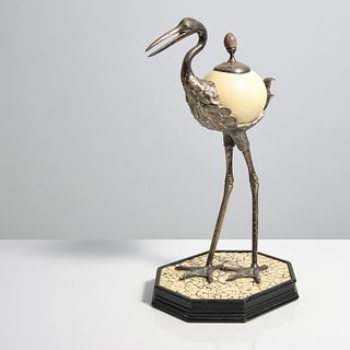 Anthony Redmile Ostrich Egg Sculpture / Cigarette Dispenser