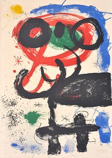 Joan Miro LA VENDANGEUSE Lithograph