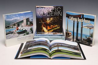 (8) BOOKS: VARIOUS MODERN ARCHITECTURE