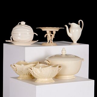 Collection antique English Creamware