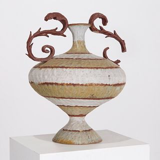 Peter Schlesinger, large ceramic vase, 1996