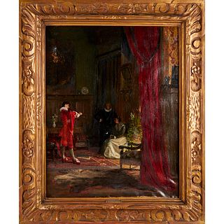 Ferdinand Brutt, oil on canvas
