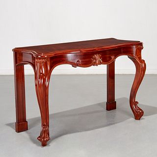 Victorian Rococo Revival console table