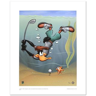 Underwater Daffy Limited Edition Giclee from Warner Bros., Numbered with Hologram Seal and Certificate of Authenticity.