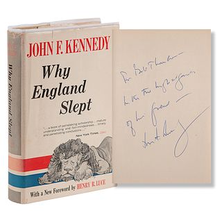 John F. Kennedy Signed Book as President, Presented to His Press Secretary - Why England Slept