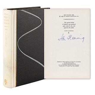 Ian Fleming Limited Edition Signed Book - On Her Majesty&#39;s Secret Service, Presented to His Lover