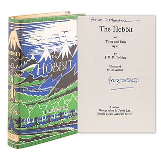 J. R. R. Tolkien Signed Book - The Hobbit