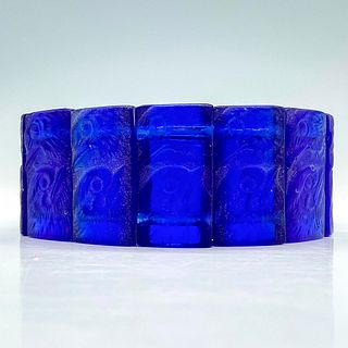 20pc Rene Lalique Glass Bracelet Beads, Poussins