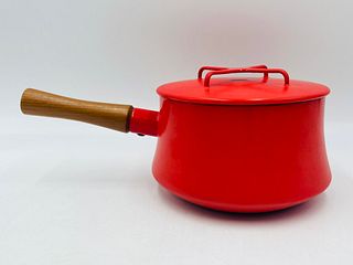 Red Cooking Pot by Jens Quistgaard for Dansk International LTD IHQ/France