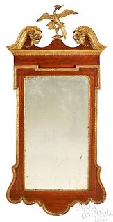 Chippendale Constitution mirror, late 18th c.