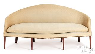 Pennsylvania or Maryland Federal mahogany sofa