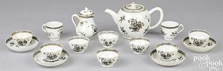 Chinese export teawares, ca. 1800