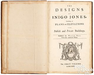 The Designs of Inigo Jones, Consisting of Plans...