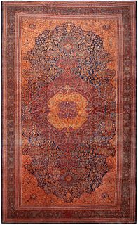Oversized Antique Persian Sarouk Farahan Rug 24 ft 0 in x 14 ft 0 in (7.31 m x 4.26 m)